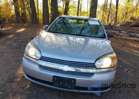 2005 Chevrolet Malibu Ls z USA, uszkodzony, nr VIN 1G1ZT54825F127695